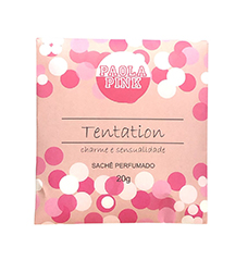 Sachê Perfumado Tentation - Paola Pink - 20g   + artefasa