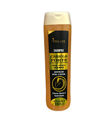 Shampoo Queratina com Biotina e D-Pantenol - Cabelos opacos e quebradiços 340ml + artefasa