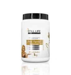 Creme Condicionador 1000g Manteiga de Karité Máscara Capilar - Cabelos Tingidos e Ressecados - Revitalizador + artefasa