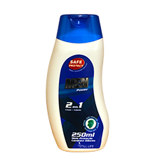 Sabonete Líquido 250ml Safe Protect Men 2 em 1 + artefasa