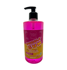 Sabonete Líquido Paola Pink Bubble Gum - Tutti-frutti - 500ml