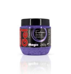 Gel para Cabelos  240g Magic Fashion Fixador com Brilho Molhado   + artefasa