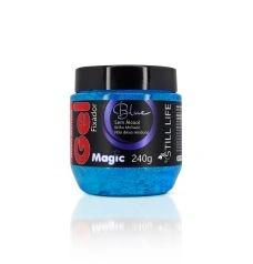 Gel para Cabelos  250g Magic Blue Fixador com Brilho Molhado    + artefasa