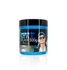 Gel para Cabelos 500g Gel Aço Extrema Fixação + artefasa